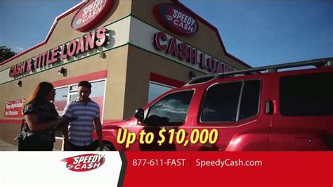 Speedy Cash Auto Loans